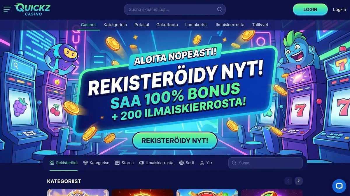 Rekisteröidy bonuksella